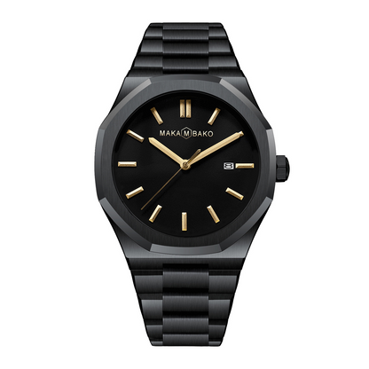 BUSINESS MEN'S CALENDAR CASUAL STEEL WATCH