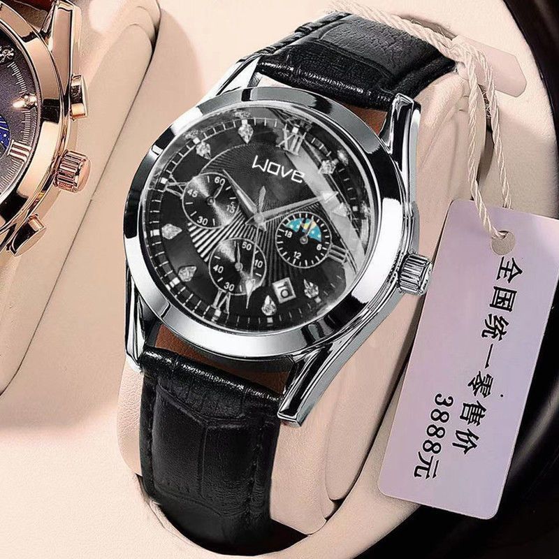 AUTOMATIC MOVEMENT CALENDAR WATERPROOF LUMINOUS WATCH