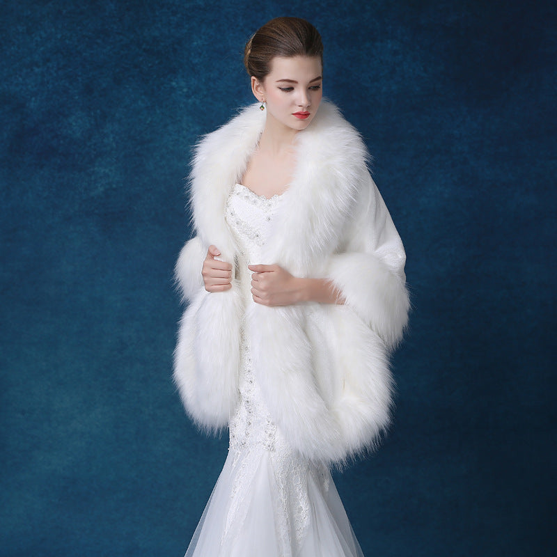 Wedding Dress Fashionable Warm Shawl