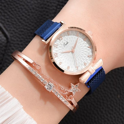 LUXURY MAGNETIC QUARTZ BRACELET WATCHES