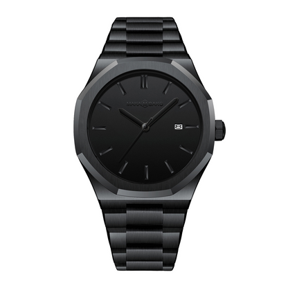 BUSINESS MEN'S CALENDAR CASUAL STEEL WATCH