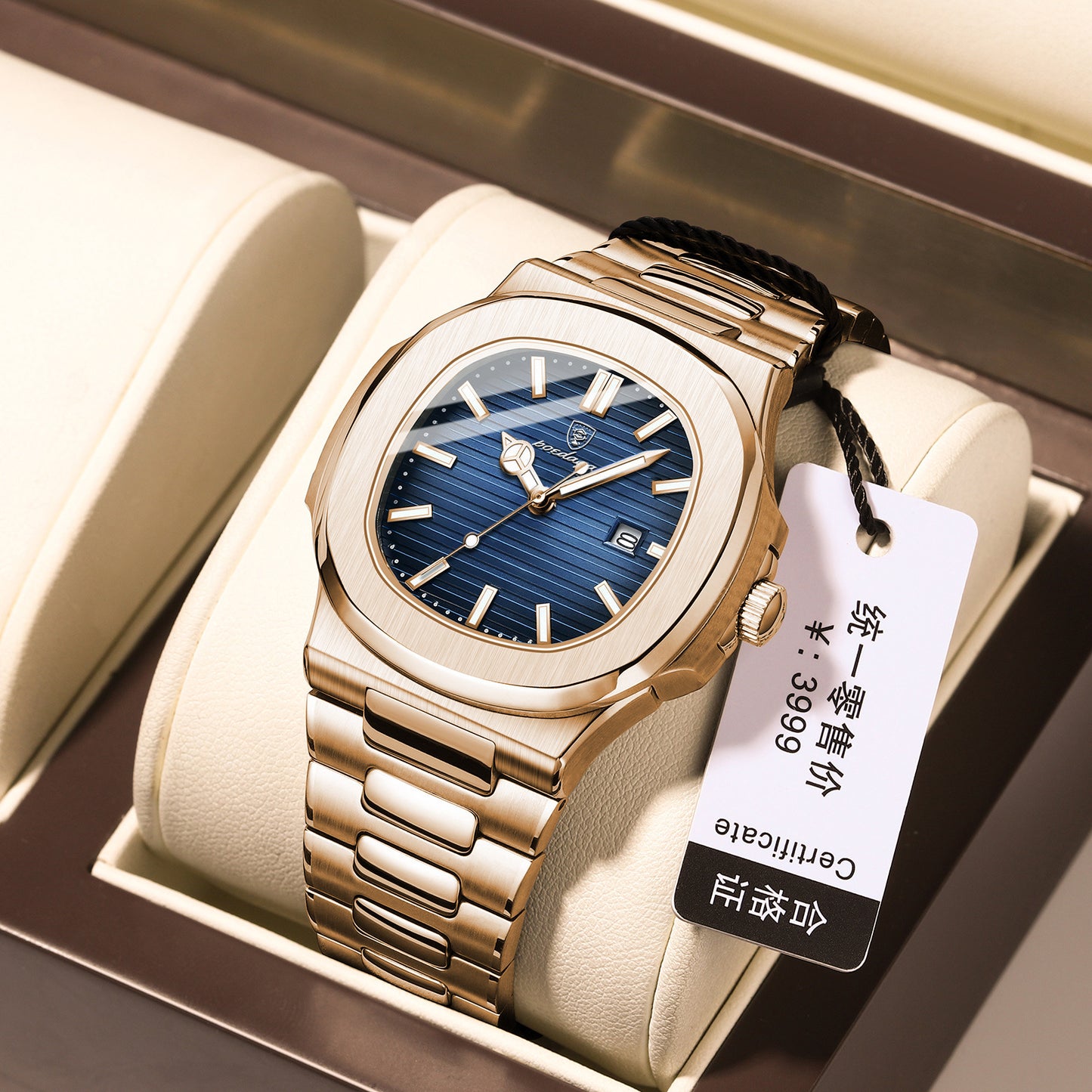 ULTRA-THIN WATERPROOF LUXURY QUARTZ WATCH