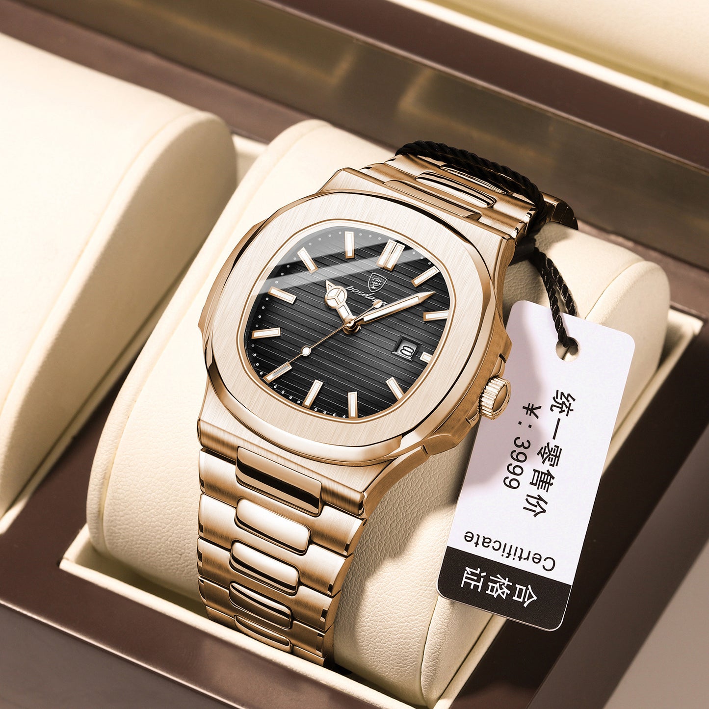 ULTRA-THIN WATERPROOF LUXURY QUARTZ WATCH