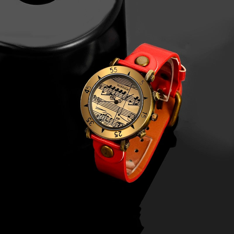 MUSIC STYLE FASHION WOMEN'S WATCHES